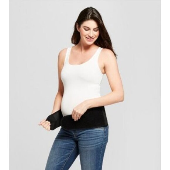 Belly Bandit Belly & Back Maternity Support Belt Basics Black Sz Small - Picture 2 of 8